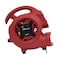 Xpower Mini Mighty Air Mover W/  Power Outlets and 3 hr Timer, 1/4 HP, 925 CFM, 2.3 Amps, 4 Positions, 3 Speeds P-230AT-Red - alternate 6